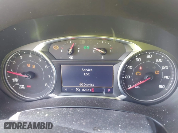 2020 GMC Terrain SLT z VIN 3GKALPEX1LL119567, wystawiony jako IAAI lot #42573634 z przebiegiem 82 361 mil mil oraz . Historia ofert i sprzedaży dostępna na DreamBid. Obrazek 7.
