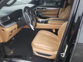 2022 Jeep Grand Wagoneer Series III with VIN 1C4SJVGP5NS153233, listed as a Copart auction lot 82017094 with 45,756 mi miles and Clean title. Bid and sale history available at DreamBid. Image 7.