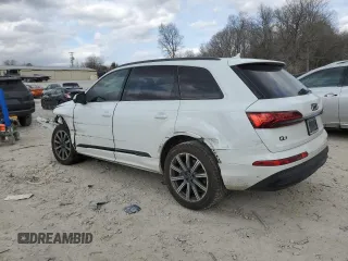 2022 Audi Q7 Premium Plus with VIN WA1LJBF73ND016522, listed as a Copart auction lot 47744775 with 42,778 mi miles and Salvage title. Bid and sale history available at DreamBid. Image 2.