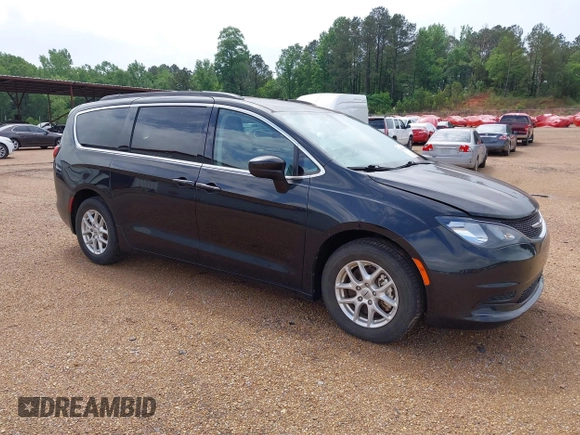 2021 Chrysler Voyager LXI with VIN 2C4RC1DG3MR516831, listed as a IAAI auction lot 42087843 with 78,119 mi miles. Bid and sale history available at carsss.com. Image 1.