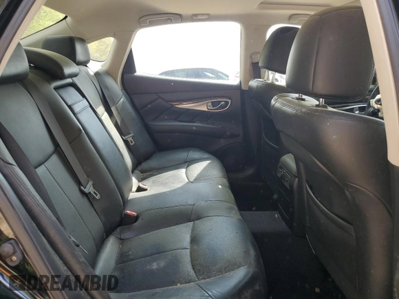 2012 Infiniti M37 with VIN JN1BY1AR6CM390879, listed as a Copart auction lot 51152655 with 187,611 mi miles and Salvage Title. Bid and sale history available at carsss.com. Image 11.
