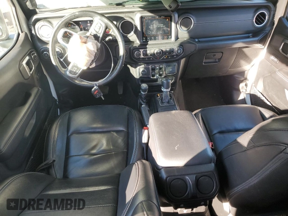 2020 Jeep Wrangler Unlimited Sahara with VIN 1C4HJXEG5LW150427, listed as a Copart auction lot 82891084 with 85,018 mi miles and Salvage Title. Bid and sale history available at carsss.com. Image 8.