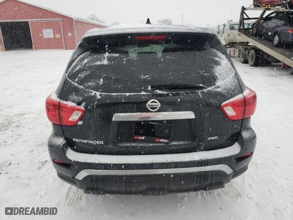 2019 Nissan Pathfinder S with VIN 5N1DR2MM7KC616145, listed as a Copart auction lot 44406565 with 108,305 mi miles and Clean Title. Bid and sale history available at carsss.com. Image 6.