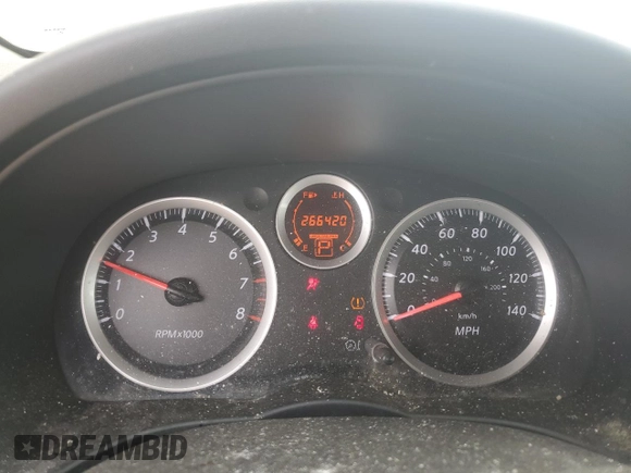 2012 Nissan Sentra SR with VIN 3N1AB6AP2CL709004, listed as a Copart auction lot 55308945 with 266,420 mi miles and Clean Title. Bid and sale history available at DreamBid. Image 9.
