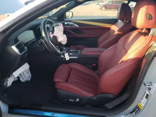 2023 BMW 4 Series 430i xDrive with VIN WBA43AT0XPCL59517, listed as a Copart auction lot 72859063 with 8,653 mi miles and Salvage Title. Bid and sale history available at DreamBid. Image 7.