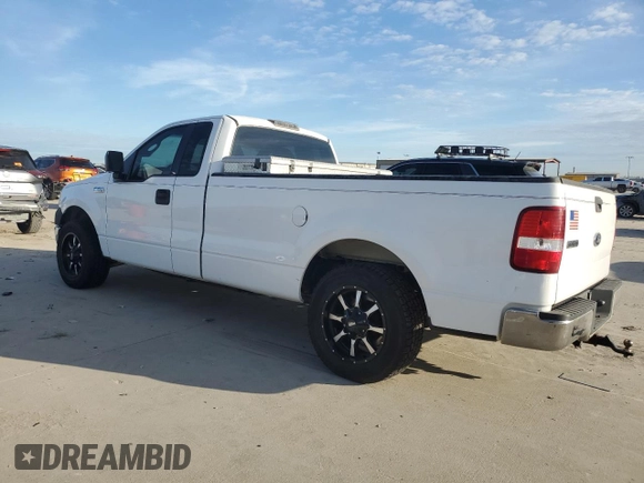 2005 Ford F-150 XL with VIN 1FTRF12W15NA99287, listed as a Copart auction lot 88585395 with 188,488 mi miles and Salvage Title. Bid and sale history available at carsss.com. Image 2.