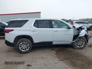 2024 Chevrolet Traverse LS with VIN 1GNESTKW4RJ139968, listed as a IAAI auction lot 42264716 with 30,131 mi miles and . Bid and sale history available at DreamBid. Image 12.