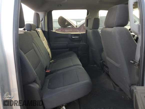 2021 Chevrolet Silverado 1500 LT with VIN 3GCUYDET4MG400195, listed as a Copart auction lot 77699684 with 111,613 mi miles and Salvage Title. Bid and sale history available at carsss.com. Image 10.
