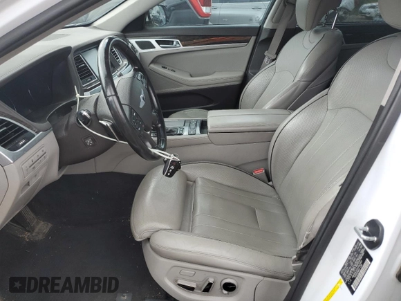 2015 Hyundai Genesis 3.8L with VIN KMHGN4JE5FU042940, listed as a Copart auction lot 69295674 with 132,524 mi miles and Clean Title. Bid and sale history available at carsss.com. Image 7.