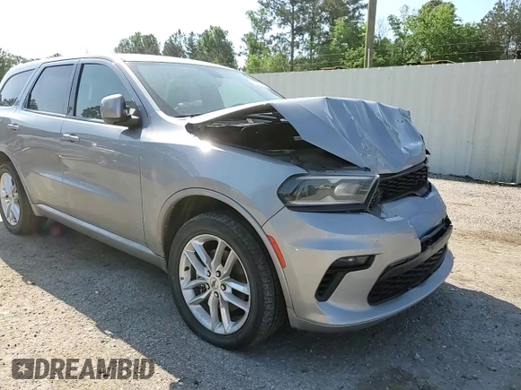 2021 Dodge Durango GT with VIN 1C4RDJDG1MC804689, listed as a Copart auction lot 52213945 with 56,201 mi miles and Salvage title. Bid and sale history available at DreamBid. Image 12.