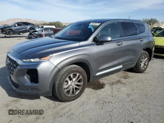 2019 Hyundai Santa Fe SE z VIN 5NMS23AD8KH103577, wystawiony jako Copart lot #54370475 z przebiegiem 82 916 mil mil oraz Szkoda całkowita • Salvage title. Historia ofert i sprzedaży dostępna na DreamBid. Obrazek 1.