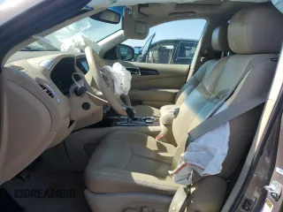 2014 Nissan Pathfinder Platinum with VIN 5N1AR2MM0EC708740, listed as a Copart auction lot 58331805 with Not provided miles and Salvage title. Bid and sale history available at DreamBid. Image 7.