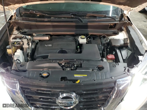 2017 Nissan Pathfinder S with VIN 5N1DR2MM3HC690476, listed as a Copart auction lot 89148845 with 63,624 mi miles and Salvage Title. Bid and sale history available at carsss.com. Image 11.