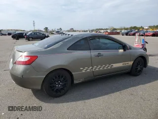 2008 Honda Civic Cpe LX with VIN 2HGFG116X8H546585, listed as a Copart auction lot 54701365 with 167,056 mi miles and Salvage Title. Bid and sale history available at carsss.com. Image 3.