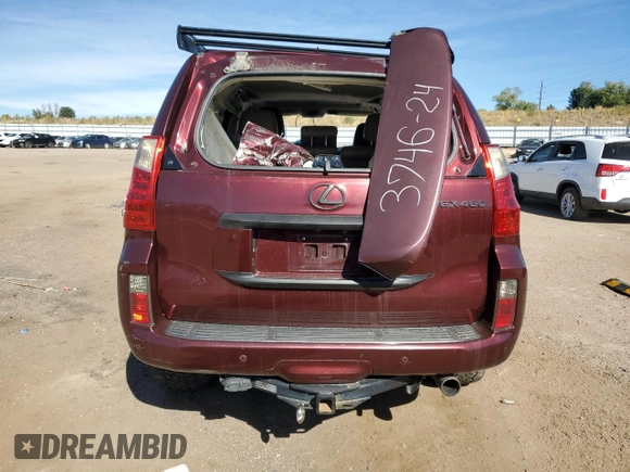 2011 Lexus GX 460 with VIN JTJBM7FX7B5018539, listed as a Copart auction lot 76156564 with 0 mi miles and Non Repairable. Bid and sale history available at carsss.com. Image 6.
