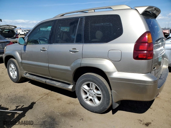 2003 Lexus GX 470 with VIN JTJBT20X730014455, listed as a Copart auction lot 50578635 with 440,835 mi miles and Clean Title. Bid and sale history available at carsss.com. Image 2.