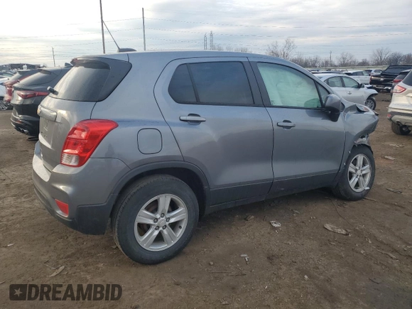 2020 Chevrolet Trax LS with VIN 3GNCJKSB7LL315171, listed as a Copart auction lot 50702695 with 49,321 mi miles and Non Repairable. Bid and sale history available at carsss.com. Image 3.
