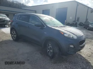 2020 Kia Sportage LX with VIN KNDPMCAC0L7650231, listed as a Copart auction lot 45720955 with 51,911 mi miles and Salvage Title. Bid and sale history available at carsss.com. Image 4.