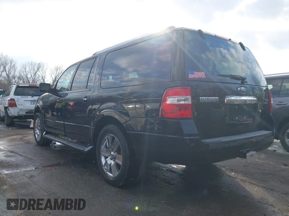 2008 Ford Expedition EL Limited with VIN 1FMFK20518LA68521, listed as a IAAI auction lot 41237658 with 381,557 mi miles. Bid and sale history available at carsss.com. Image 3.