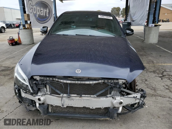 2020 Mercedes-Benz C 43 AMG z VIN W1KWF6EB4LR585855, wystawiony jako Copart lot #54072045 z przebiegiem 46 916 mil mil oraz Szkoda całkowita • Salvage title. Historia ofert i sprzedaży dostępna na DreamBid. Obrazek 5.