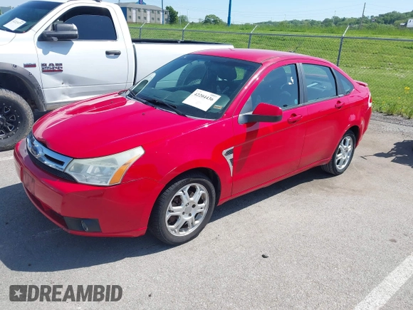 2008 Ford Focus SE with VIN 1FAHP35N98W125632, listed as a IAAI auction lot 42204436 with 232,509 mi miles and . Bid and sale history available at carsss.com. Image 2.