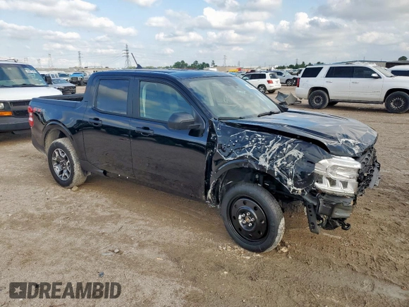 2024 Ford Maverick XLT with VIN 3FTTW8J94RRB33476, listed as a Copart auction lot 56960885 with 1,698 mi miles and Salvage title. Bid and sale history available at DreamBid. Image 4.