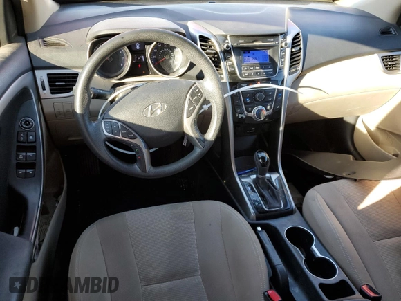 2016 Hyundai Elantra GT with VIN KMHD35LHXGU323042, listed as a Copart auction lot 78675774 with 57,378 mi miles and Salvage Title. Bid and sale history available at carsss.com. Image 8.
