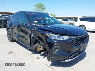 2024 Ford Escape ST-Line with VIN 1FMCU0MN0RUA16224, listed as a IAAI auction lot 41998187 with 35,169 mi miles and . Bid and sale history available at DreamBid. Image 1.