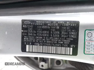 2008 Hyundai Tucson SE with VIN KM8JN72D68U762845, listed as a IAAI auction lot 41839903 with 188,546 mi miles. Bid and sale history available at carsss.com. Image 14.