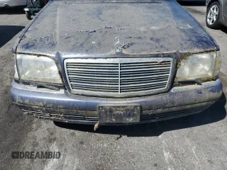 1997 Mercedes-Benz S-Class with VIN WDBGA51GXVA335738, listed as a Copart auction lot 68580254 with 0 mi miles and Clean Title. Bid and sale history available at carsss.com. Image 11.