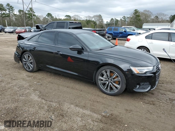 2021 Audi A6 Premium Plus with VIN WAUE8AF27MN011032, listed as a Copart auction lot 41499313 with 23,109 mi miles. Bid and sale history available at carsss.com. Image 4.