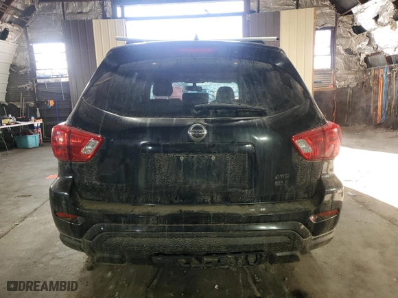 2020 Nissan Pathfinder SV with VIN 5N1DR2BM3LC648305, listed as a Copart auction lot 48295295 with 119,584 mi miles and Salvage Title. Bid and sale history available at carsss.com. Image 6.