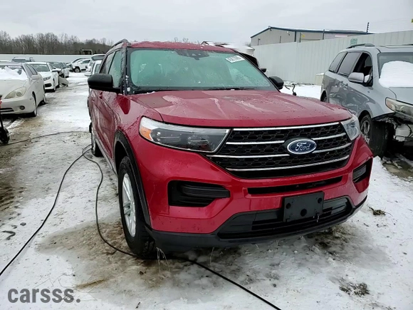 2021 Ford Explorer XLT with VIN 1FMSK8DHXMGB88858, listed as a Copart auction lot 45872965 with 62,501 mi miles and Non Repairable. Bid and sale history available at carsss.com. Image 15.