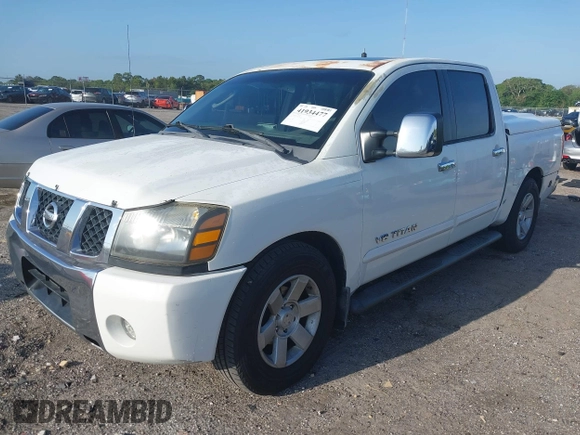2006 Nissan Titan LE with VIN 1N6BA07A56N525360, listed as a IAAI auction lot 41934477 with 195,851 mi miles and . Bid and sale history available at DreamBid. Image 18.