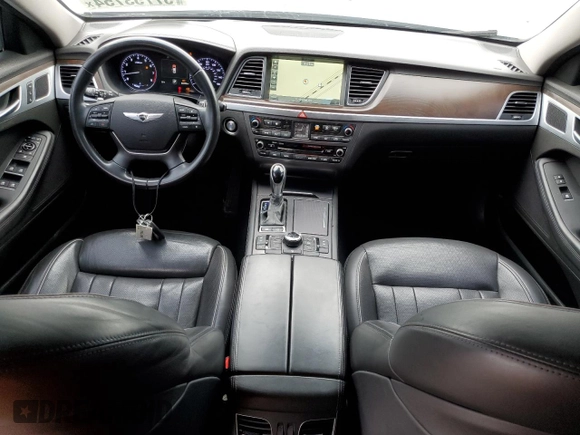 2016 Hyundai Genesis 3.8L with VIN KMHGN4JE4GU122313, listed as a Copart auction lot 57753754 with 68,048 mi miles and Salvage Title. Bid and sale history available at carsss.com. Image 8.