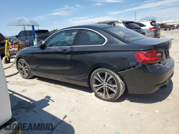 2015 BMW 2 Series 228i z VIN WBA1F5C57FV256989, wystawiony jako Copart lot #62583215 z przebiegiem 110 112 mil mil oraz Szkoda całkowita • Salvage title. Historia ofert i sprzedaży dostępna na DreamBid. Obrazek 2.