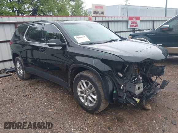 2020 Chevrolet Traverse LT with VIN 1GNERHKW6LJ319341, listed as a IAAI auction lot 41906357 with 84,653 mi miles and . Bid and sale history available at DreamBid. Image 1.