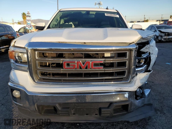 2014 GMC Sierra 1500 SLE with VIN 1GTR1UEC7EZ211889, listed as a Copart auction lot 85586264 with 198,634 mi miles and Salvage Title. Bid and sale history available at carsss.com. Image 5.