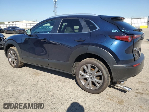 2025 Mazda CX-30 S Preferred with VIN 3MVDMBCM3SM762186, listed as a Copart auction lot 47037245 with 1,969 mi miles and Salvage Title. Bid and sale history available at DreamBid. Image 2.