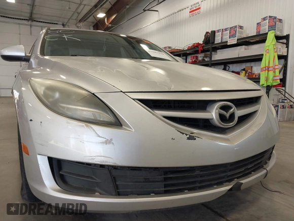 2011 Mazda 6 i Sport with VIN 1YVHZ8BH8B5M11480, listed as a IAAI auction lot 41987338 with 203,120 mi miles and . Bid and sale history available at DreamBid. Image 14.