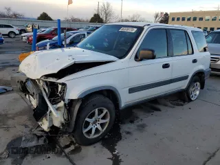 2001 Honda CR-V LX with VIN JHLRD18401C046892, listed as a Copart auction lot 85376174 with 190,076 mi miles and Salvage Title. Bid and sale history available at carsss.com. Image 1.