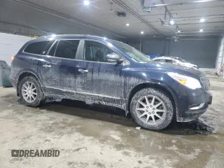 2015 Buick Enclave Leather with VIN 5GAKVBKD8FJ164574, listed as a Copart auction lot 45952925 with 137,230 mi miles and Salvage Title. Bid and sale history available at carsss.com. Image 4.
