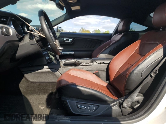 2017 Ford Mustang EcoBoost with VIN 1FA6P8TH6H5356916, listed as a Copart auction lot 55856225 with 83,358 mi miles and Salvage title. Bid and sale history available at DreamBid. Image 7.