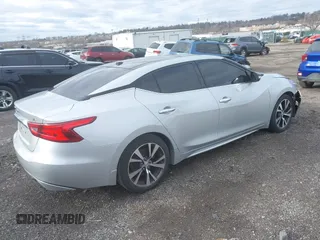 2017 Nissan Maxima SV with VIN 1N4AA6AP9HC406195, listed as a IAAI auction lot 41747116 with 97,213 mi miles. Bid and sale history available at carsss.com. Image 4.