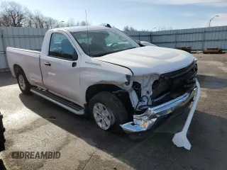 2024 Chevrolet Silverado 1500 Work Truck with VIN 3GCNAAED9RG277226, listed as a Copart auction lot 49495605 with 0 mi miles and Clean Title. Bid and sale history available at carsss.com. Image 4.