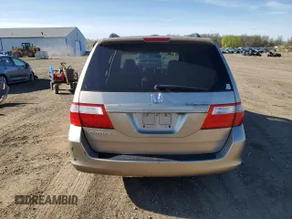 2007 Honda Odyssey EX-L with VIN 5FNRL38757B056657, listed as a Copart auction lot 54146975 with 172,157 mi miles and Clean Title. Bid and sale history available at carsss.com. Image 6.
