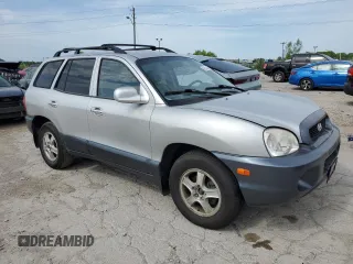 2002 Hyundai Santa Fe GLS with VIN KM8SC13D32U179968, listed as a Copart auction lot 60551434 with 77,676 mi miles and Clean Title. Bid and sale history available at carsss.com. Image 4.