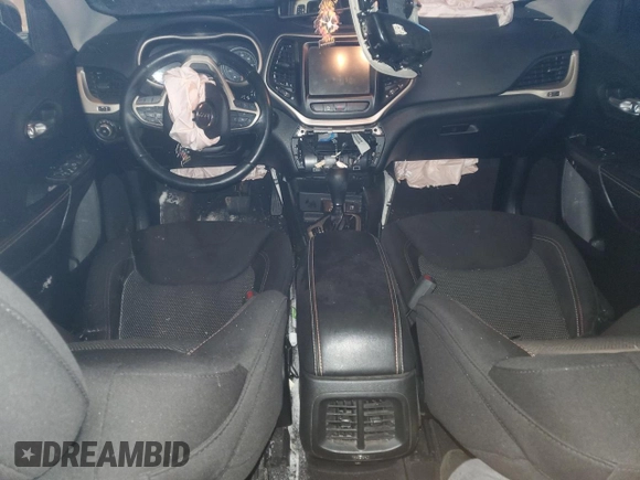 2016 Jeep Cherokee 75th Anniversary with VIN 1C4PJLCB3GW281101, listed as a Copart auction lot 87051674 with Not Provided miles and Salvage Title. Bid and sale history available at carsss.com. Image 8.