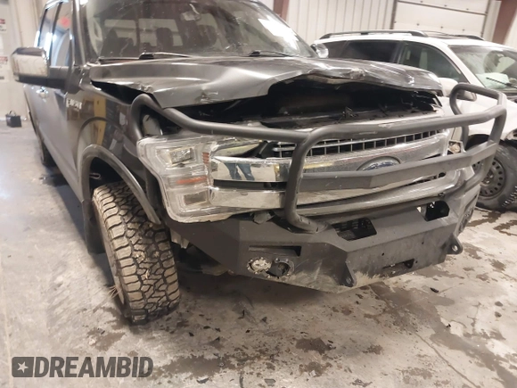 2020 Ford F-150 XL with VIN 1FTEW1E46LFC05572, listed as a IAAI auction lot 41611304 with 150,106 mi miles and . Bid and sale history available at DreamBid. Image 6.