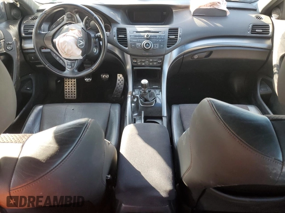 2012 Acura TSX Special Edition with VIN JH4CU2E80CC023355, listed as a Copart auction lot 46613445 with 166,547 mi miles and Salvage title. Bid and sale history available at DreamBid. Image 8.